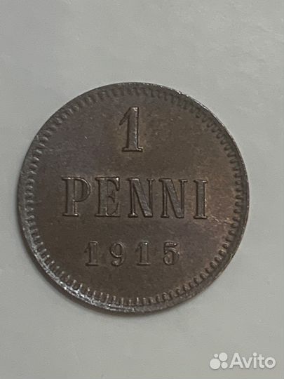 1 пенни Русская Финляндия