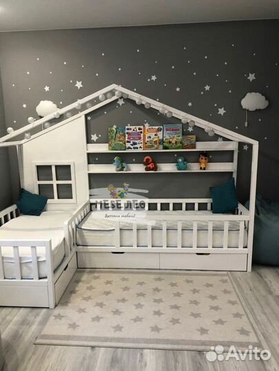 Детская кровать домик