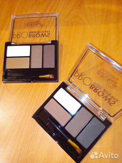 Палитра теней для бровей