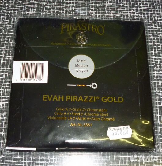 Evah Pirazzi Gold Комплект струн для виолончели