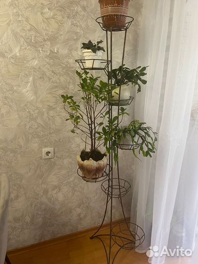 Стойка для цветов напольная