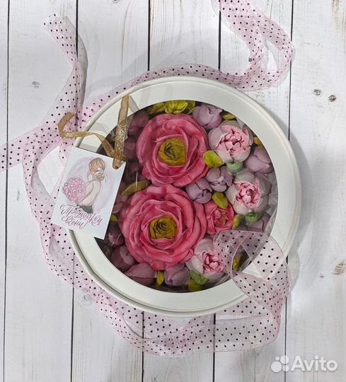 Зефирные цветы