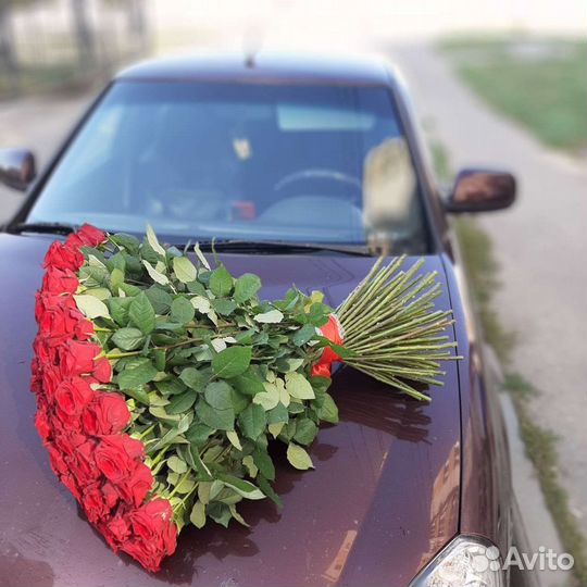 Букеты из 101 розы 24/7