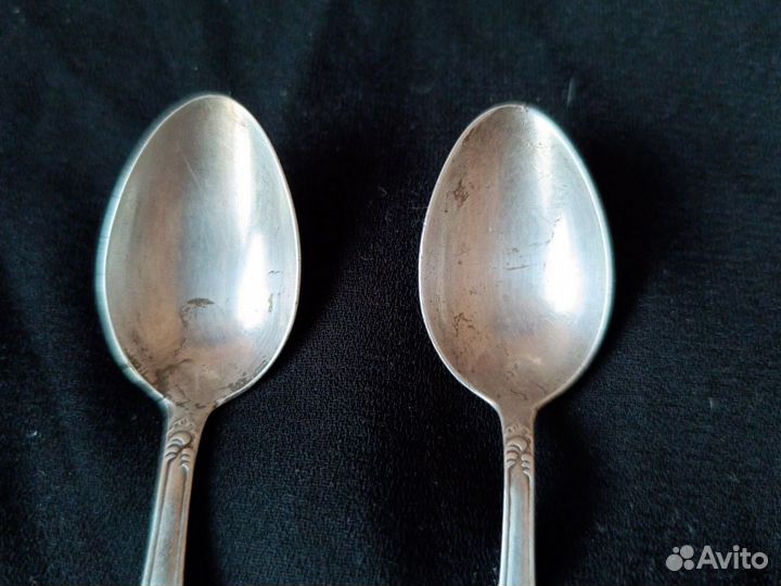 Серебряные ложки кофейные