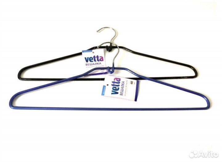 Набор 2 шт. плечики 40 см с пвх-покрытием Vetta