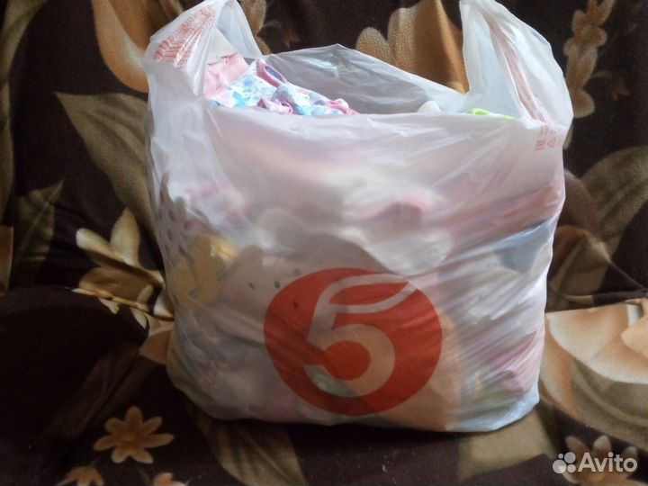 Вещи пакетом для новорожденной девочки