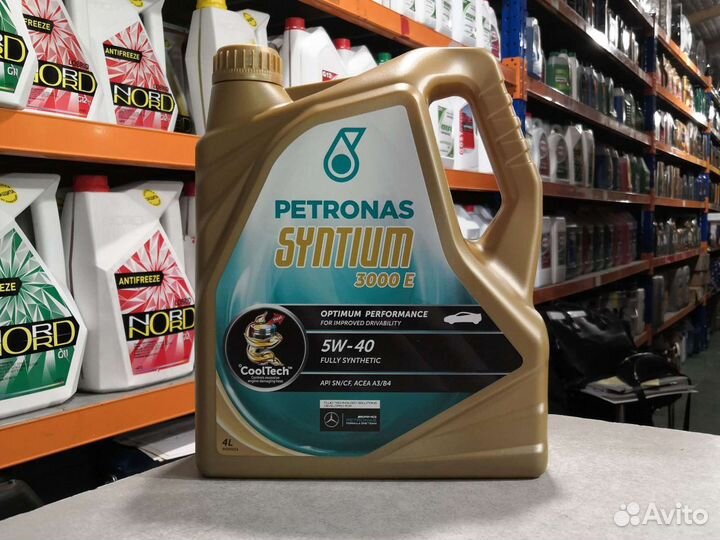 Масло моторное petronas Syntium 3000 E 5W-40 5л