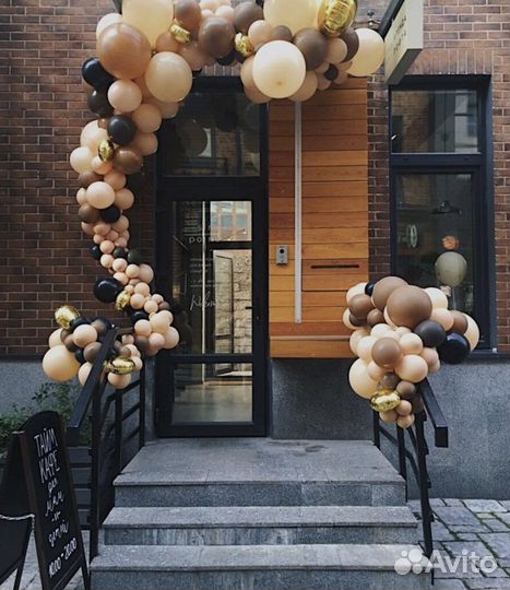 Оформление воздушными шарами