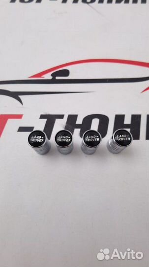 Колпачки на ниппель Land Rover black Land Rover