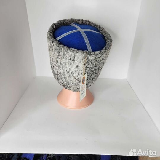 Каракулевая серая папаха