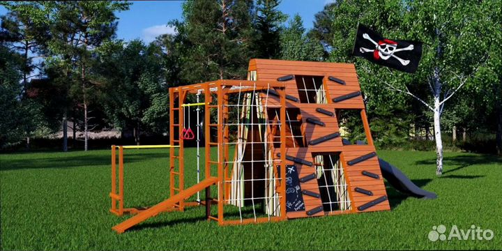 Детская площадка доставка и сборка
