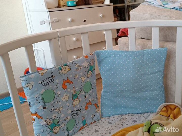 Бортики в кроватку