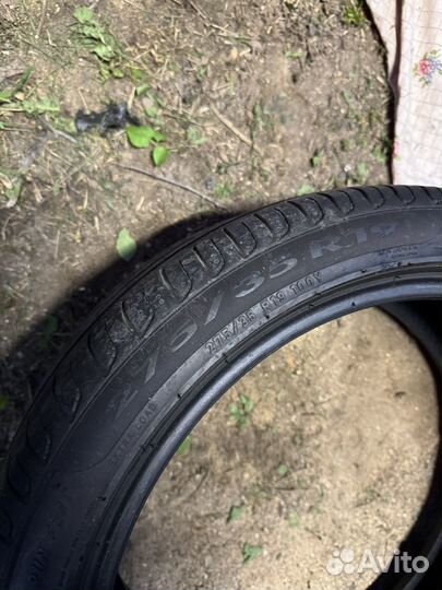 Pirelli Cinturato P7 275/35 R19 и 245/40 R19