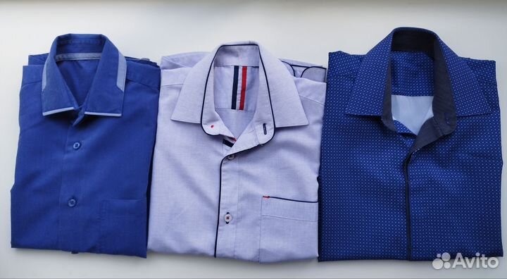 Рубашки школьные 11-12лет