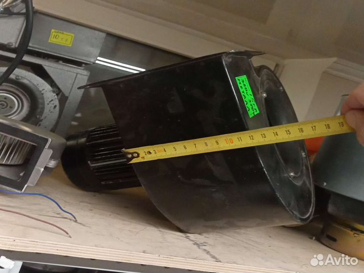 Вентилятор радиальный центробежный типа улитка