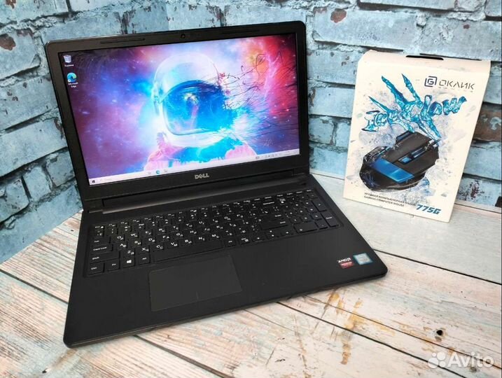 Игровой Dell на i3-6006u/ RAM 12/ SSD+HDD