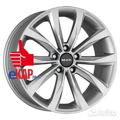 MAK 7x17/5x100 ET38 D57,1 Wolf Silver