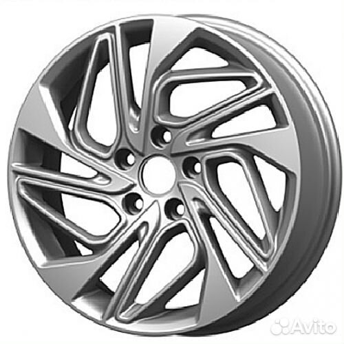 Диски Remain R206 7x17 5*114.3 ET39 DIA60.1 Сильвер Литой