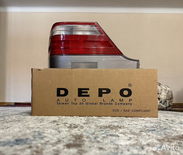 Задний фонарь на Mercedes s-класс w140