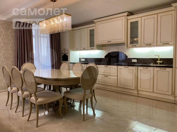 3-к. квартира, 137,4 м², 4/15 эт.