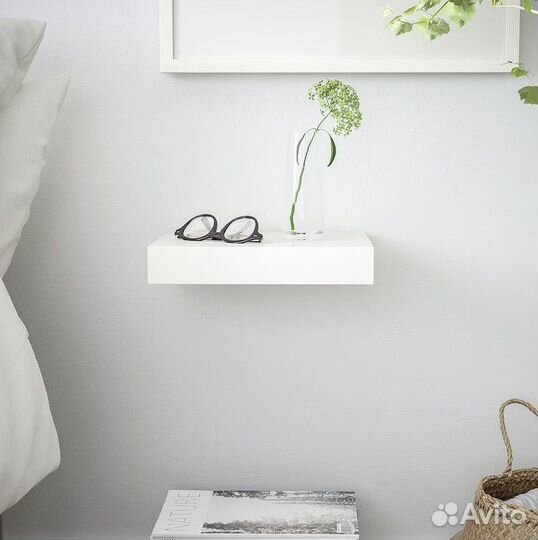 Икеа лакк lack полка белая 30x26 см