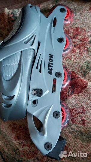 Ролики раздвижные размер 37-39