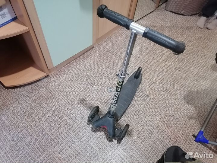 Самокат детский трехколесный бу