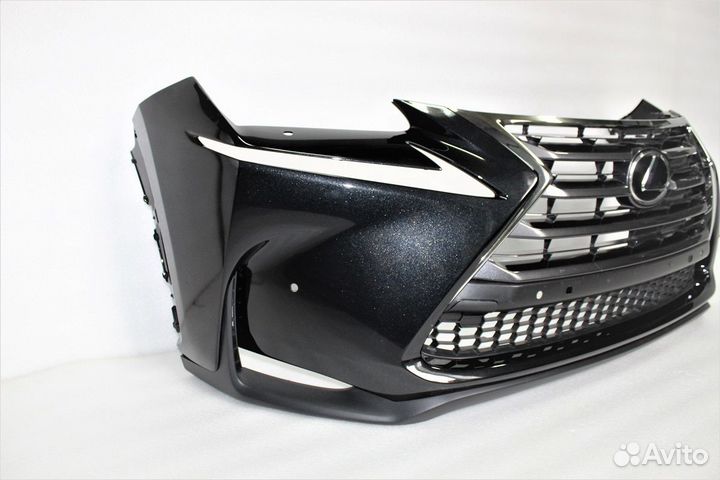 Бампер под установку lexus NX черный 2014-2017