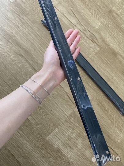 Мебельные ручки черные