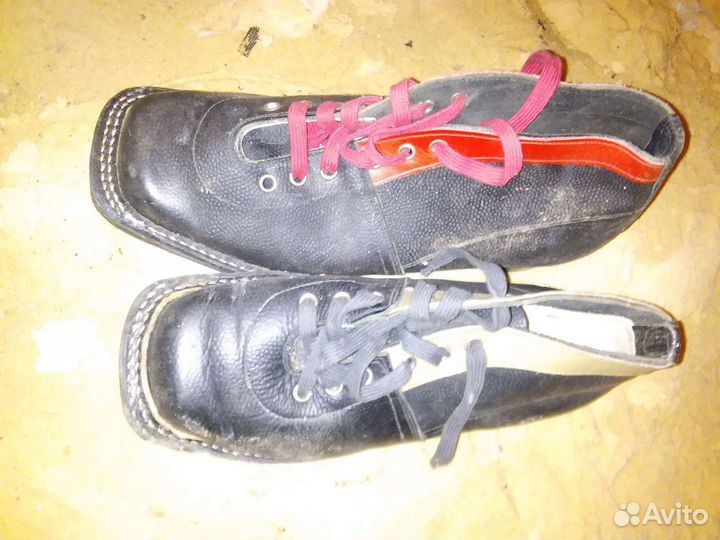 Лыжи деревянные