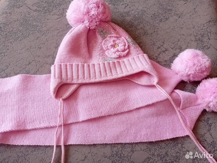 Шапка зима и комплект на осень
