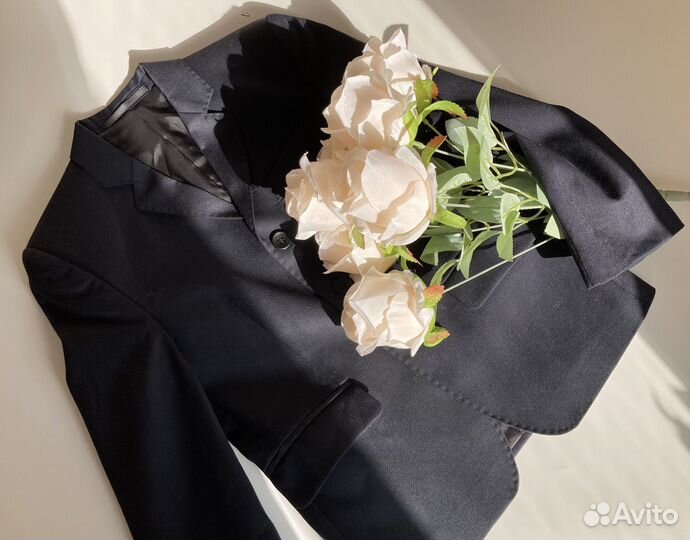 Пиджак школьный для мальчика 122