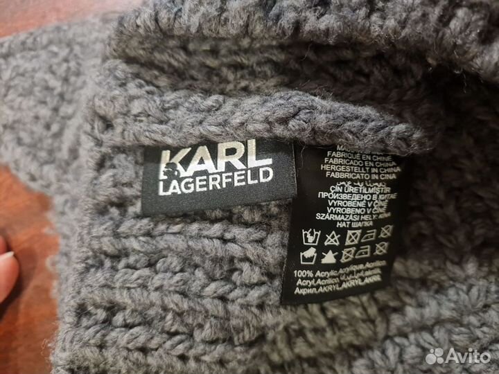 Шапка женская Karl lagerfeld с ушками