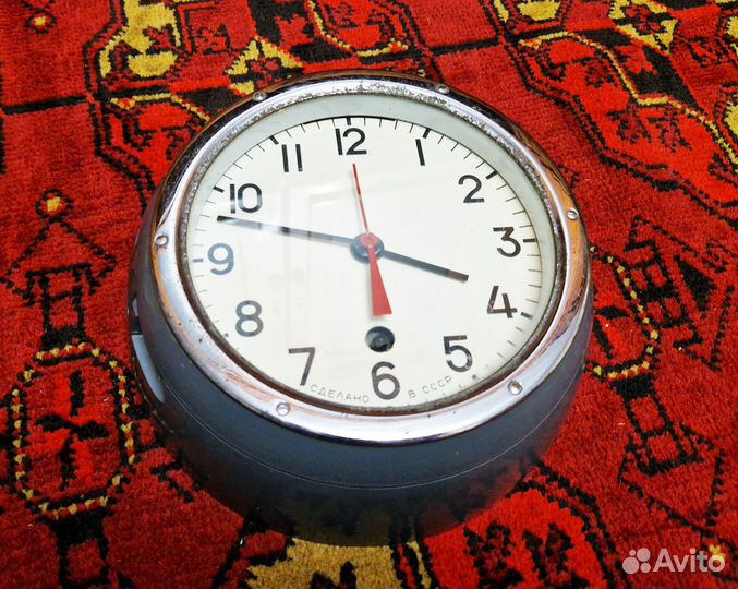 Часы каютные СССР 1975 г рабочие