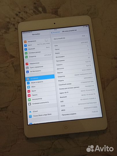 iPad mini Wi-Fi Cellular 16Gb