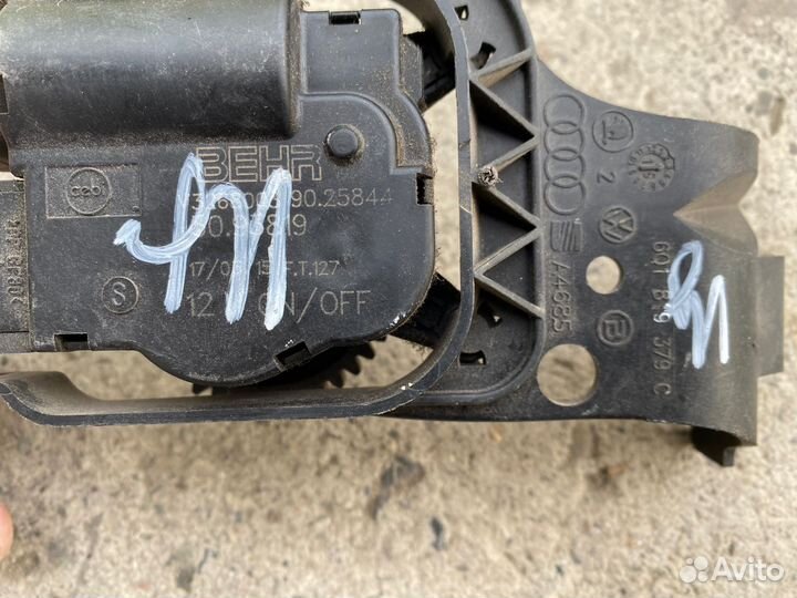 Заслонка печки Volkswagen polo