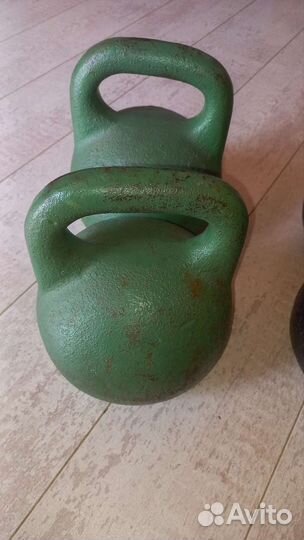 Гиря советская 16 24 32 кг