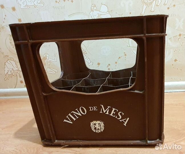 Ящик для винных бутылок СССР