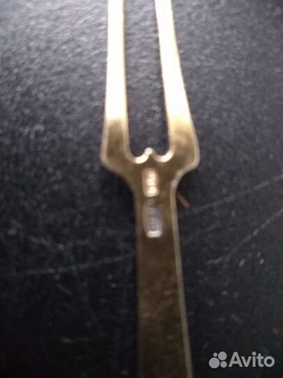 Рюмка металлическая с глазурью (СССР) винтаж