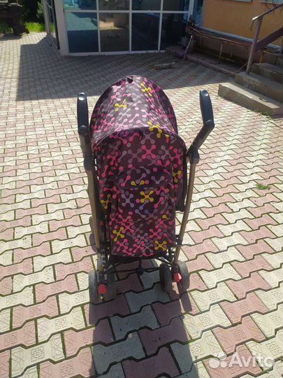 Прогулочная коляска трость бу