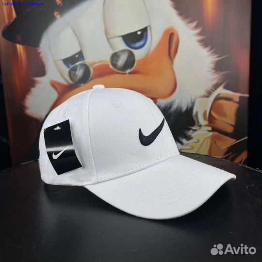 Белая бейсболка Nike (Арт.24357)
