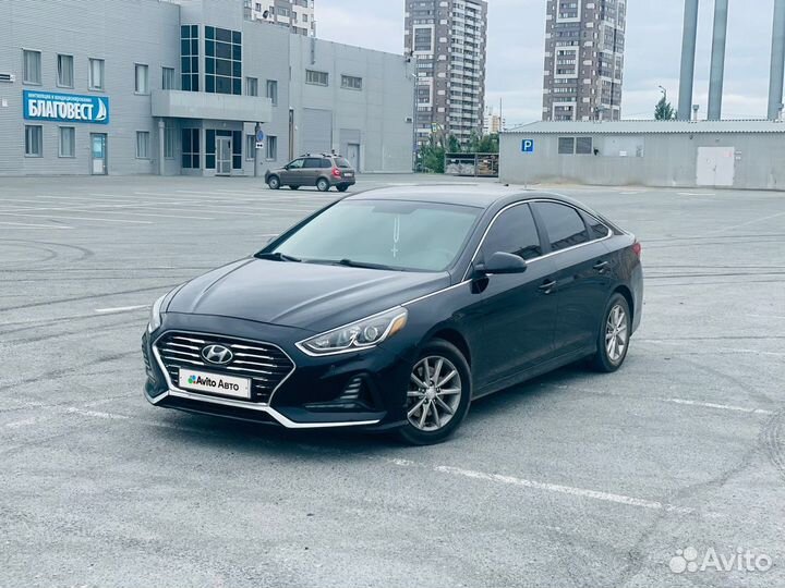 Hyundai Sonata 2.4 AT, 2017, 67 000 км