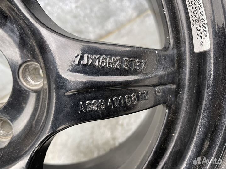 Запасное колесо R16 для Mercedes W208