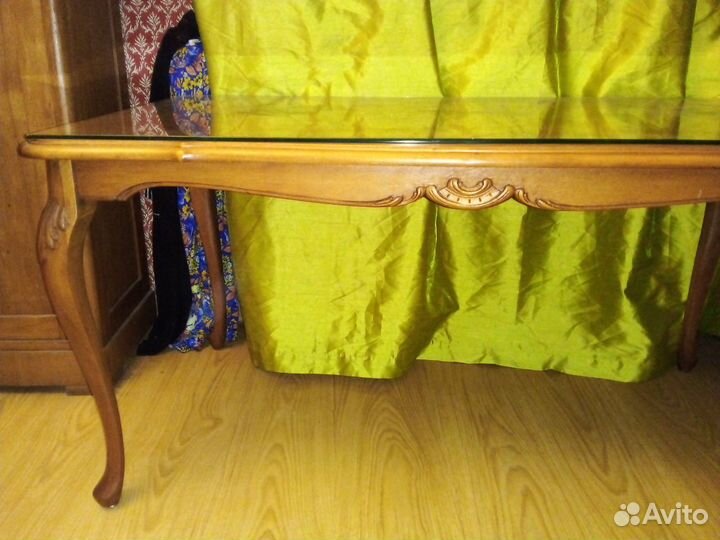 Антиквариат кофейный журнальный столик стол