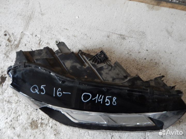 Правая фара светодиодная для Ауди Ку5 2017-2018 го