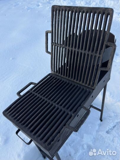 Чугунная решетка гриль