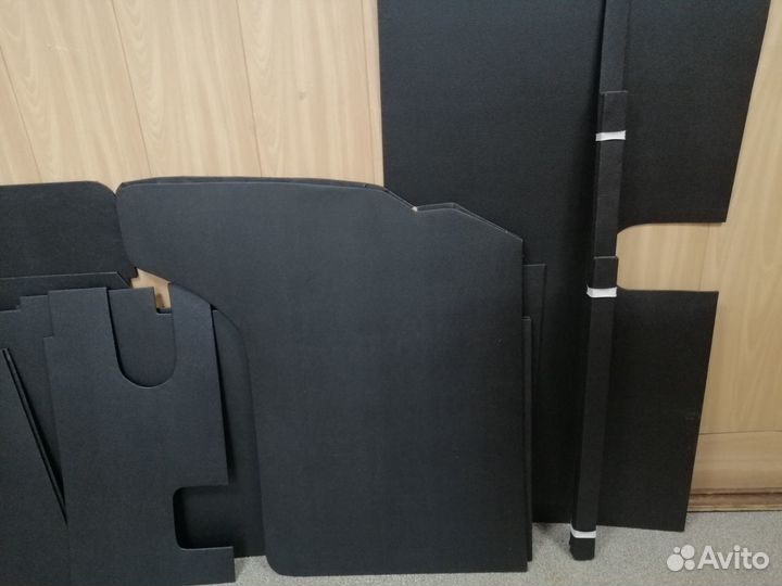 Обивка салона черная УАЗ 452 Буханка (комплект)