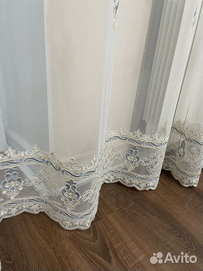 Тюль на люверсах