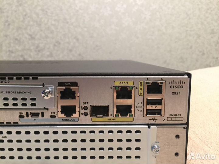 Маршрутизатор Cisco 2921