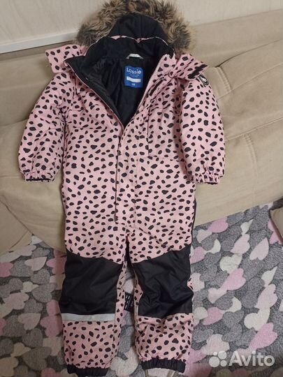 Зимний комбинезон lassie 104 для девочки